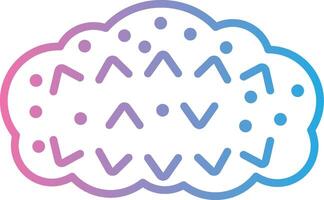 Sea Cucumber 3D Rendered Symbol vector