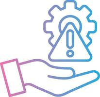 Risk Management Sleek Visual Mark vector