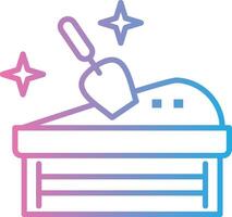 Sandbox Digital Outline Piece vector