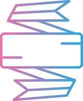 Banner User Interface Mark vector