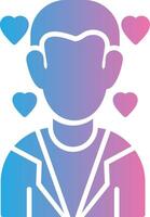 Father Bright Tone Visual vector