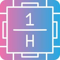 Hydrogen Subtle UI Graphic vector