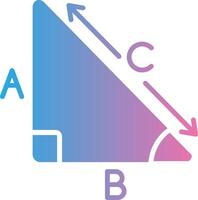 Pythagoras Geometric App Mark vector