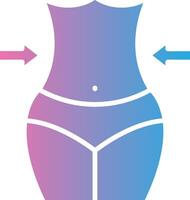Weight Loss Vibrant Visual Object vector