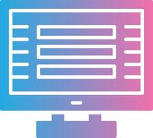Computer Color Enhanced Graphic vector