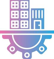 Infrastructure Muted Color Design vector