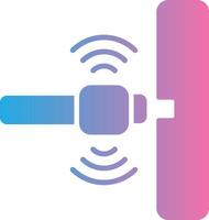 Proximity Sensor High Contrast Badge vector