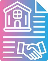 Agreement Stylish UX Piece vector