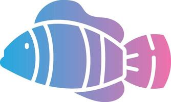 Clownfish Digital Outline Piece vector