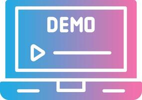 Demo Iconic Line Form vector
