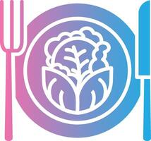 Diet Futuristic UI Mark vector