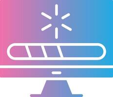 Loading Digital Outline Piece vector