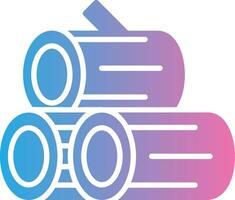 Log Thin Graphic Shape vector
