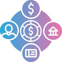 Payment Gateway Digital Outline Piece vector