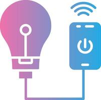 Smart Light Thin Graphic Shape vector