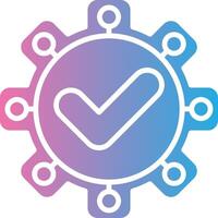 Quality Control Handcrafted UI Symbol vector