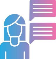 Self Introduction Flat UI Form vector