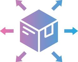 Distribution Center Interactive Symbol vector