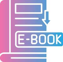 Ebook Elegant Flat Illustration vector