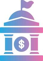 Government Building Flat UI Form vector