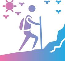 Hike Custom Line Element vector