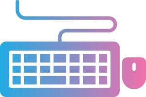 Keyboard Interactive UI Design vector
