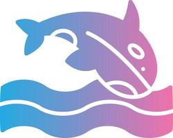 Orca Geometric App Mark vector
