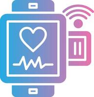 Smart Watch 3D Interface Shape vector