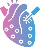 Cardiac Sharp Line Mark vector