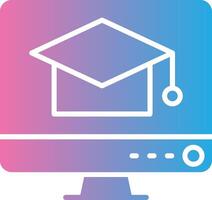 Elearning Handcrafted UI Symbol vector