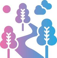 Forest Bold App Graphic vector