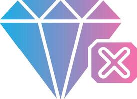 Diamond App Focused Design vector
