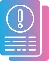 Information Monochrome Line Graphic vector