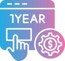 Subscription Business Model Web-Based Design Element vector