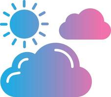 Weather Color Block Badge vector