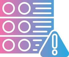 Warning Isometric Web Illustration vector