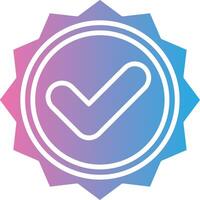 Approved Modern Tech Object vector