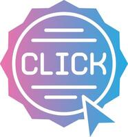 Click Smooth App Visual vector
