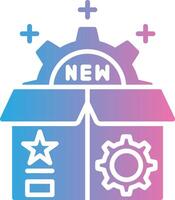 New Product Flat Design Piece vector