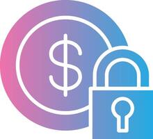 Fixed Income Futuristic App Badge vector