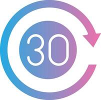30 Days User-Friendly Drawing vector