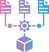 Predictive Modeling Stylish UX Piece vector
