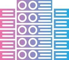 Servers Web Style Graphic vector