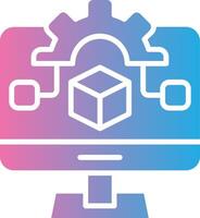 Algorithm Sleek Visual Mark vector