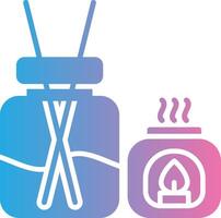 Aroma Geometric App Mark vector