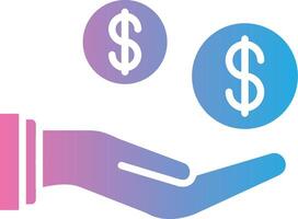 Compensation Futuristic UI Mark vector