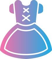 Dirndl 3D Interface Shape vector