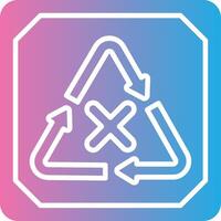Do Not Recycle Minimal Graphic Visual vector