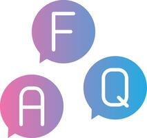 Faq Tech Styled Form vector