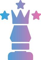 King Pixel Grid Artwork vector
